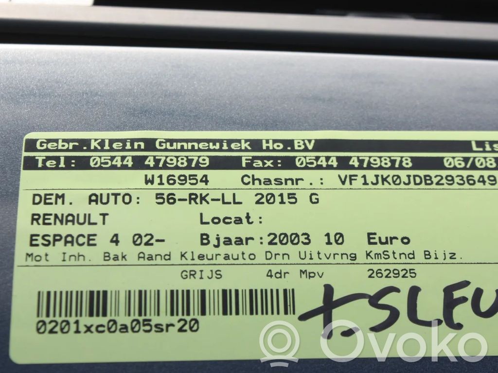 Espace IV Espace  8972391617