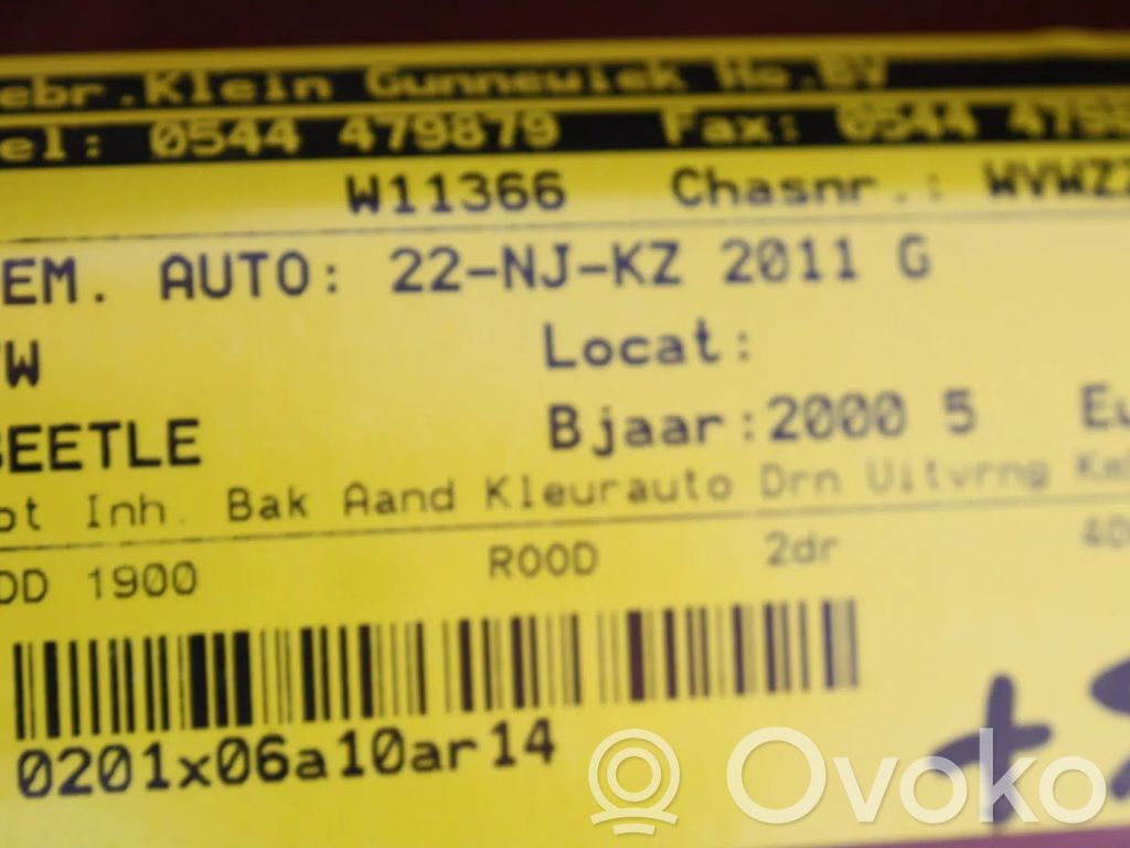 New Beetle Beetle  038906012Q