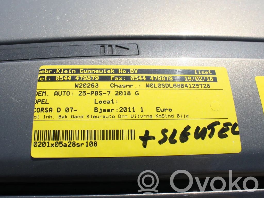 Corsa D Corsa  13321078