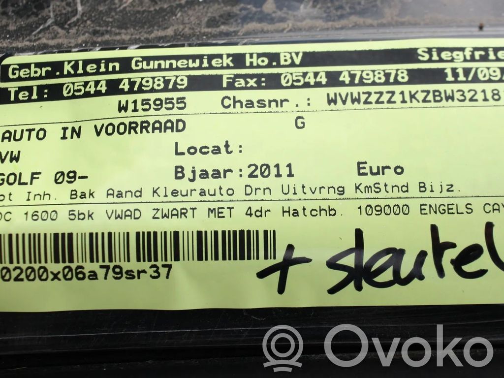 Golf VI Golf  03L906262A