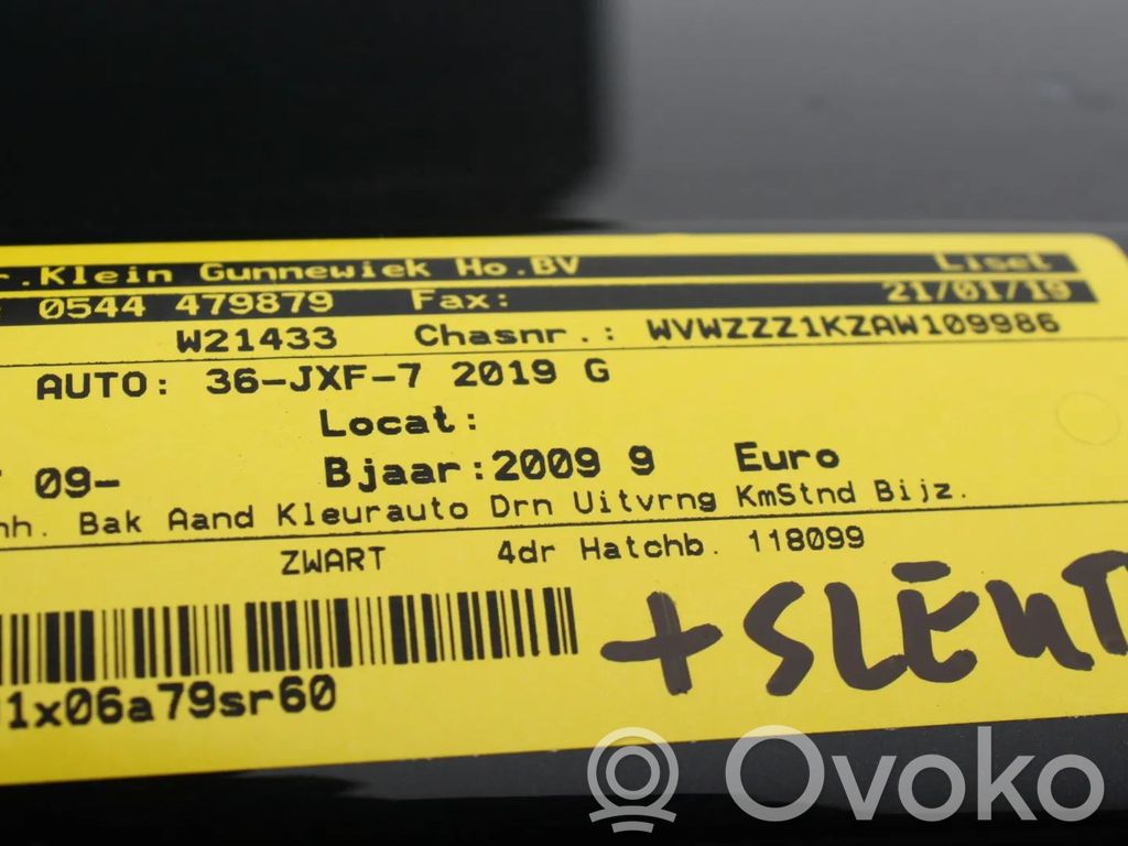 Golf VI Golf  06F906262AC