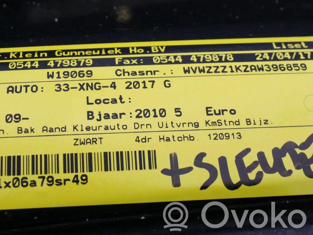 Golf VI Golf  06F906262AC