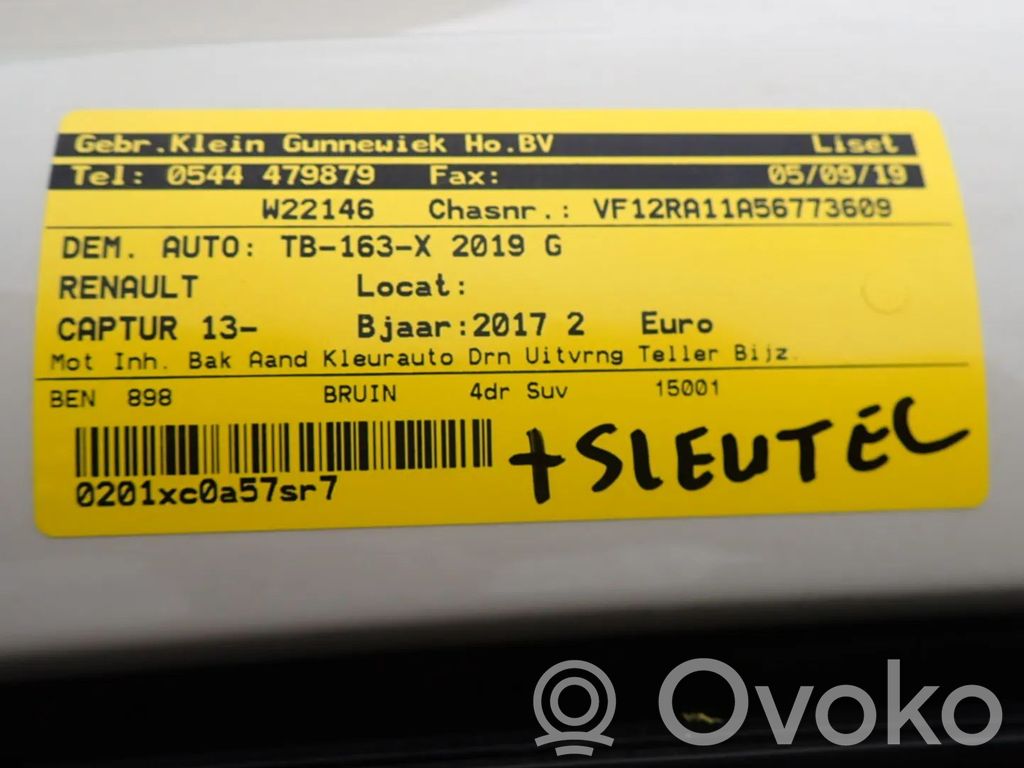 Captur Captur  284B17543R