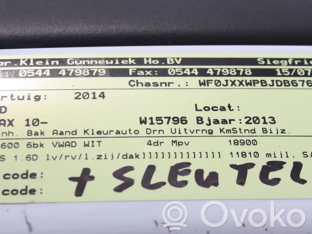 C-MAX II Focus C-MAX, C-MAX, Grand C-MAX  3M5T11000CF
