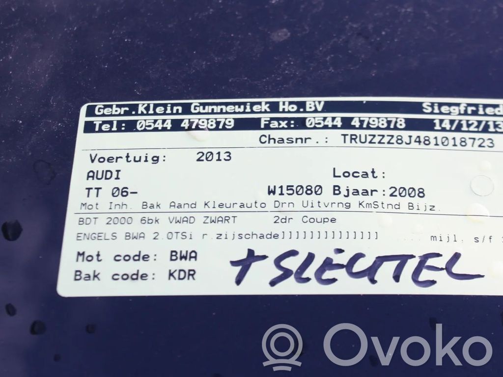 TT TTS Mk2 TT, TTS  06F133201N