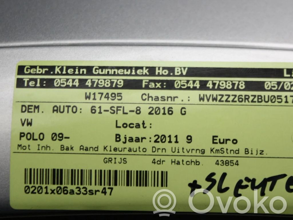Polo V 6R Polo  03F906262C