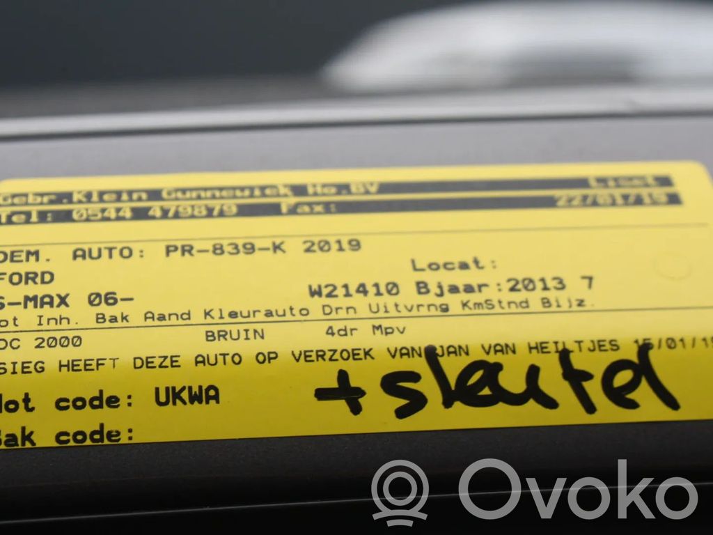 S-MAX S-MAX  7G9N3A053BB