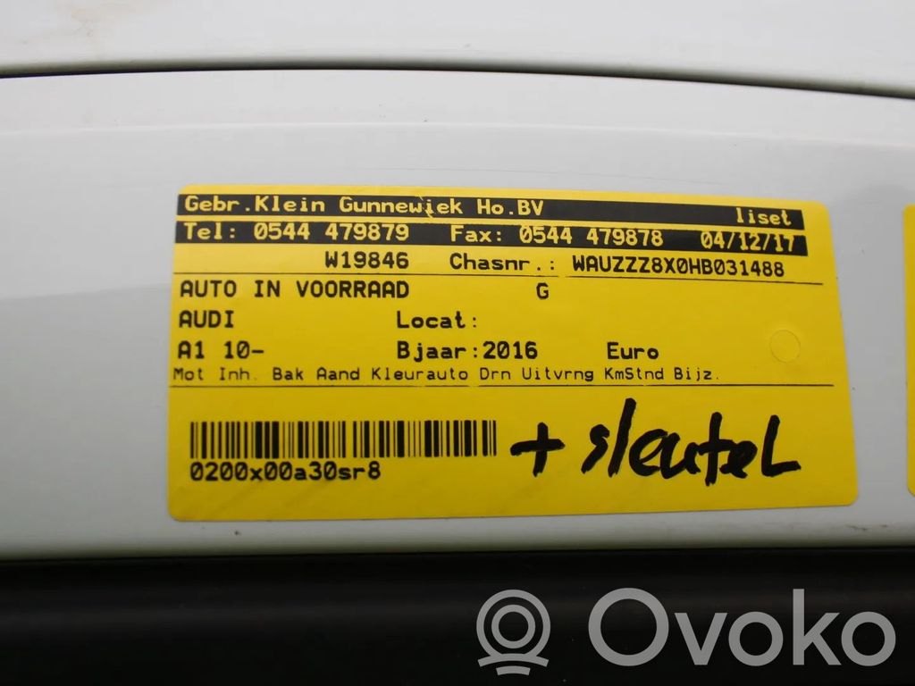 A1 A1, S1  04E906262AT