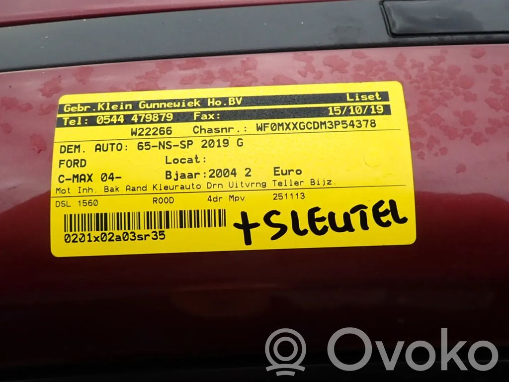 C-MAX I Focus C-MAX, C-MAX, Grand C-MAX  RM4M5J3K514AA