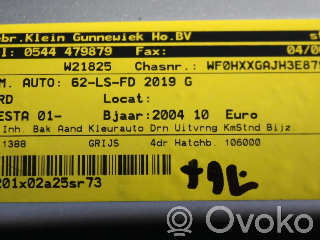 Fiesta Fiesta  2S6T10300CB