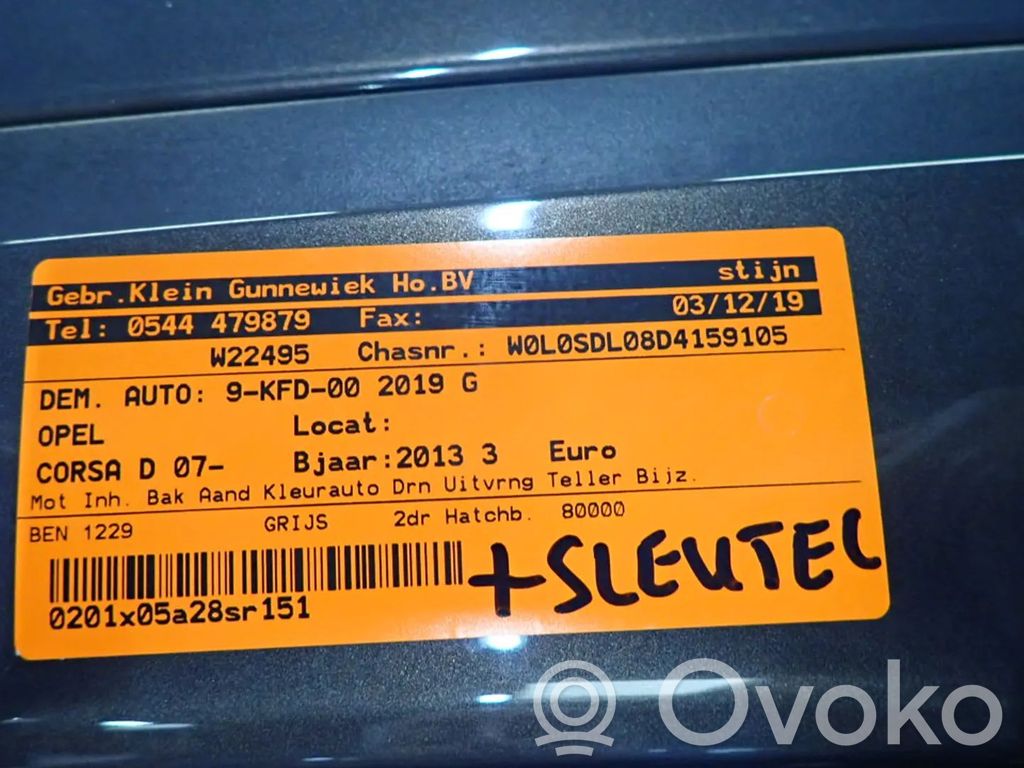 Corsa D Corsa  13581893