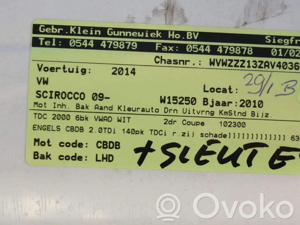 Scirocco Scirocco  5N0035342B