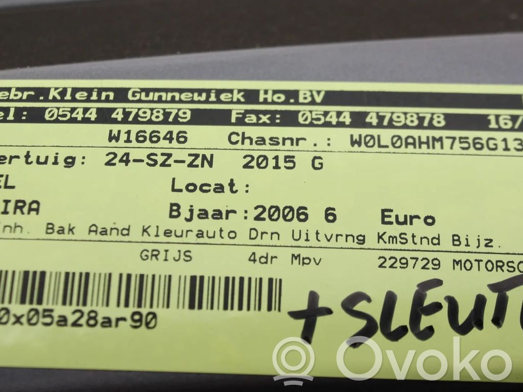Zafira B Zafira  24462250