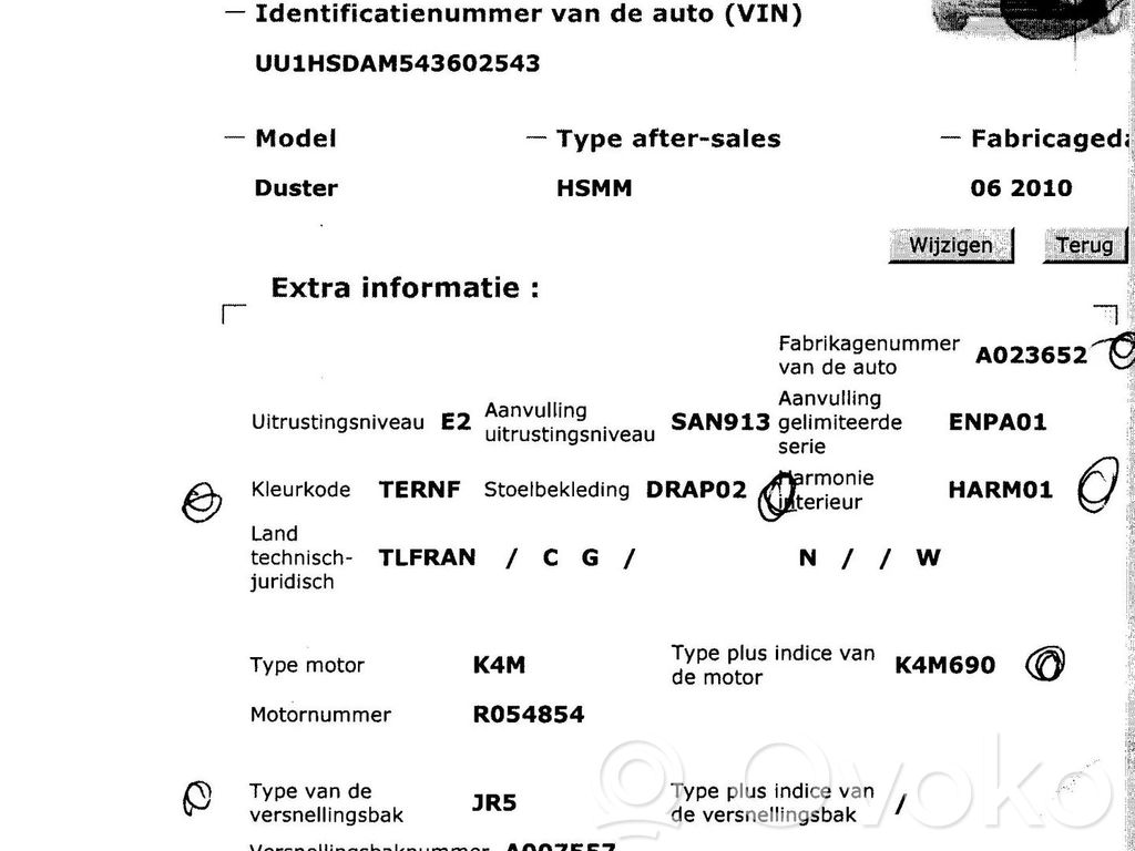 Duster Duster  8200952847