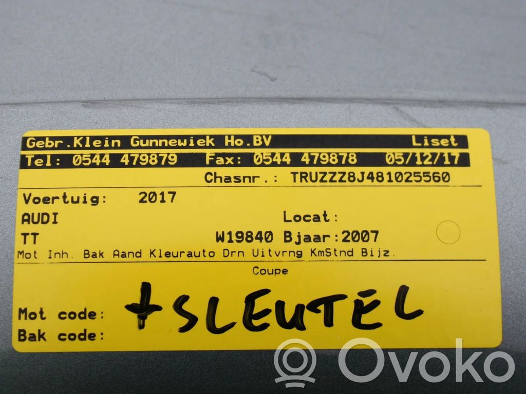 TT TTS Mk2 TT, TTS  0258006869