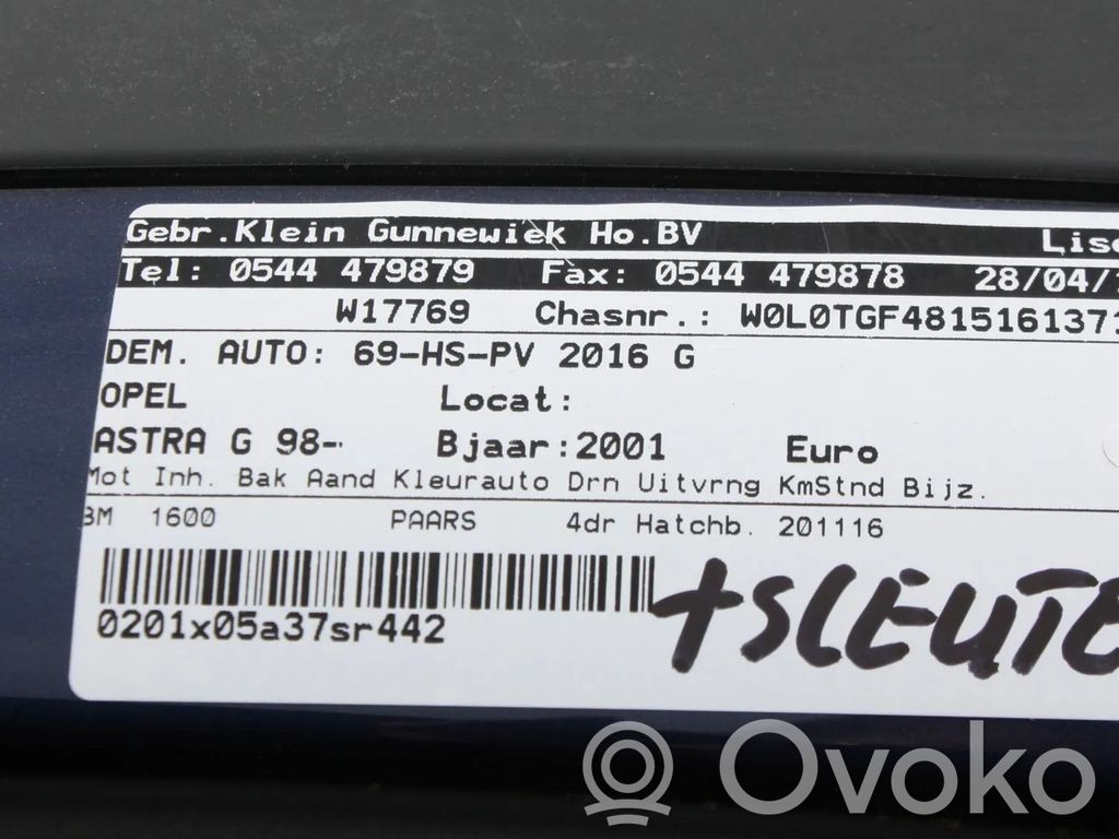 Astra G Astra  9132035