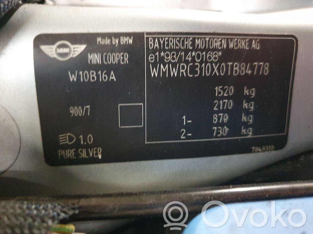 One - Cooper R50 - 53 One/Cooper R50/53  751333801B
