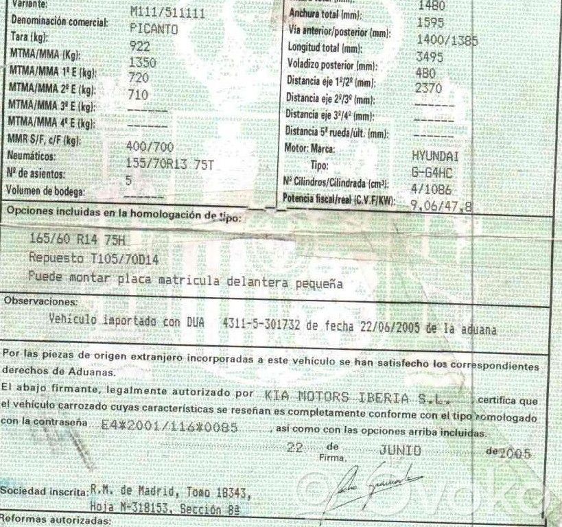 Picanto Picanto  7600407010