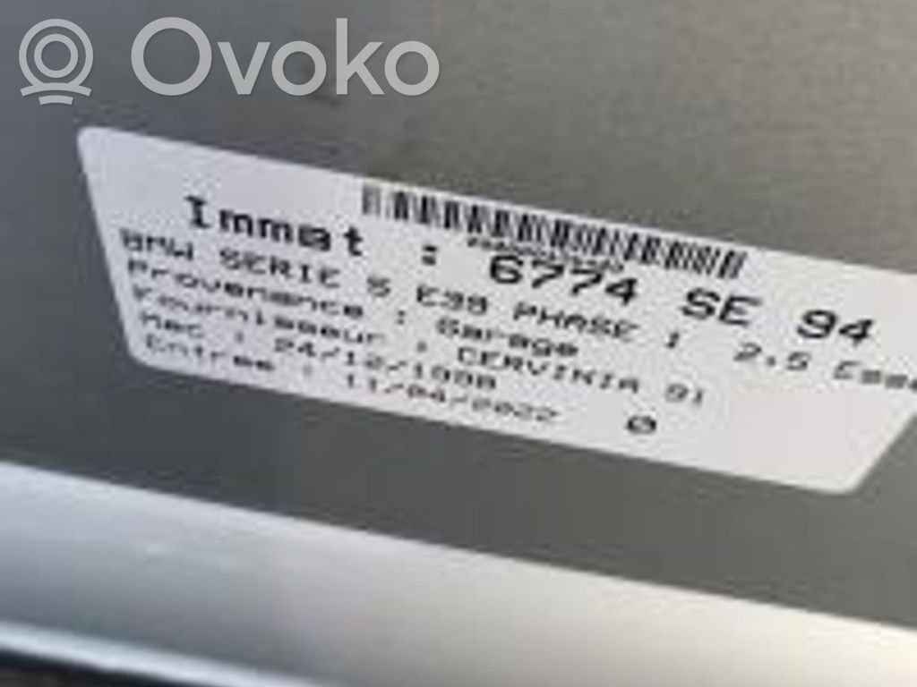 5 E39 Series 5  61318352172