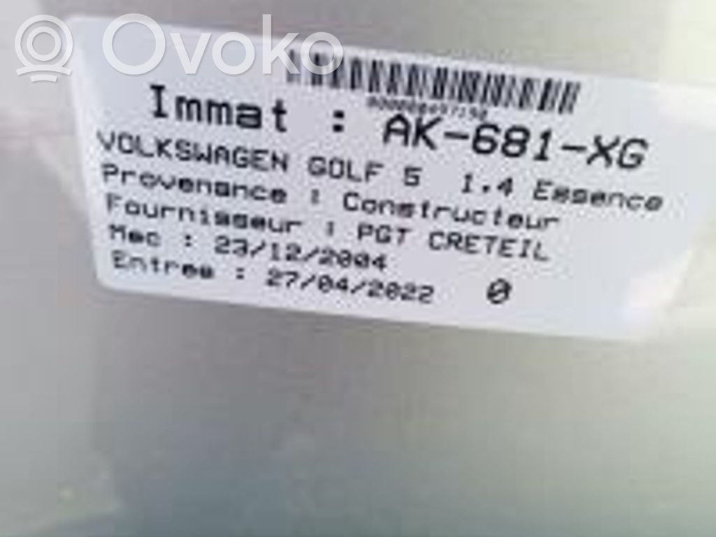 Golf V Golf  1K0407272BE