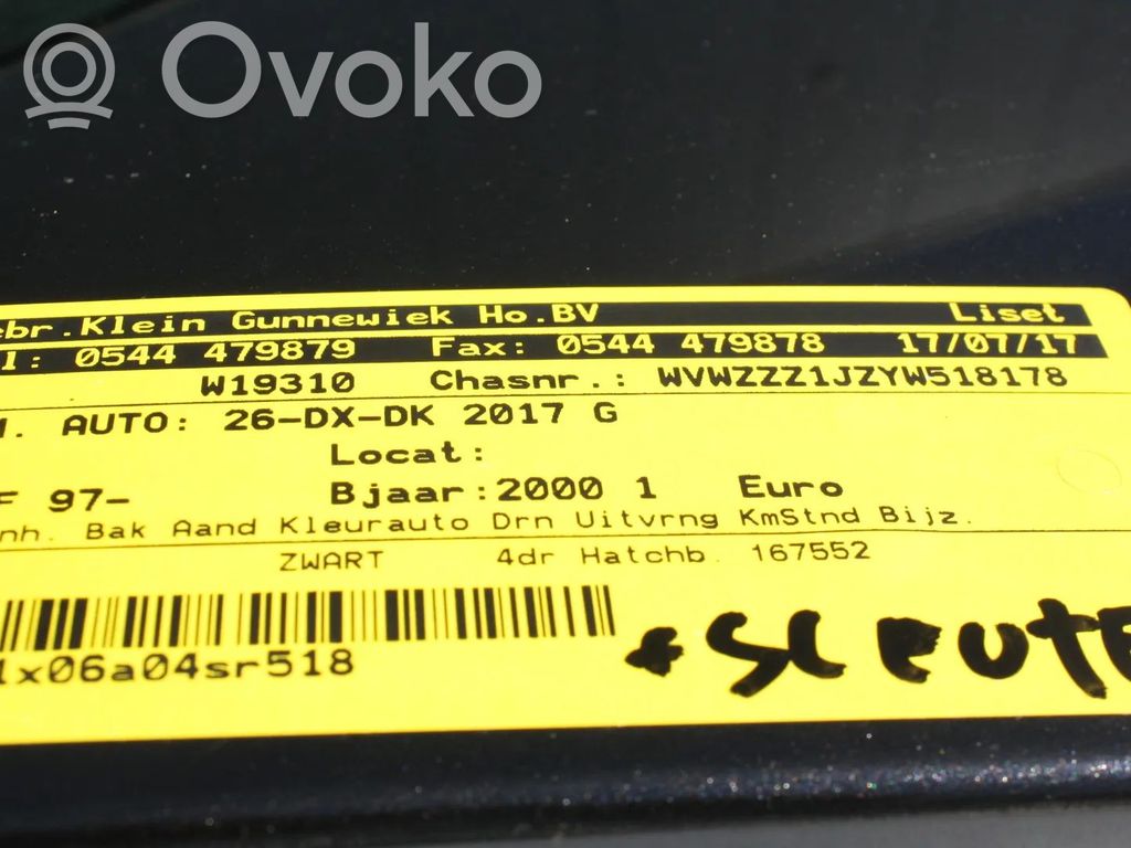 Golf IV Golf  06A906262F