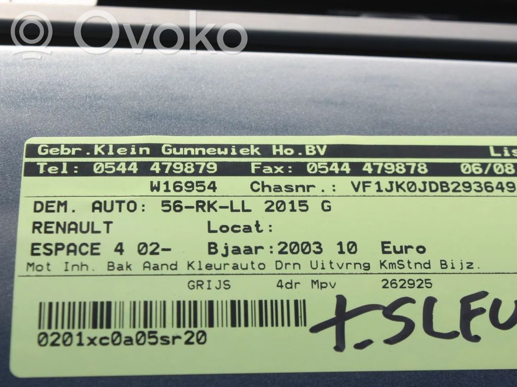 Espace IV Espace  8200312426