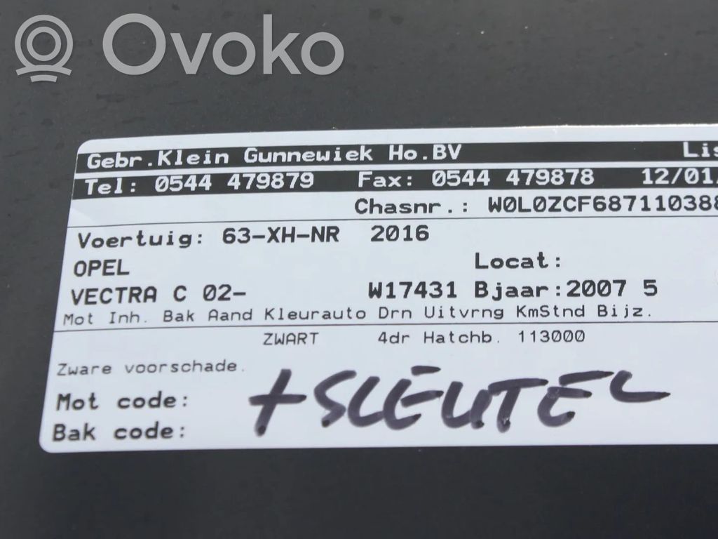 Vectra C Vectra  12597893