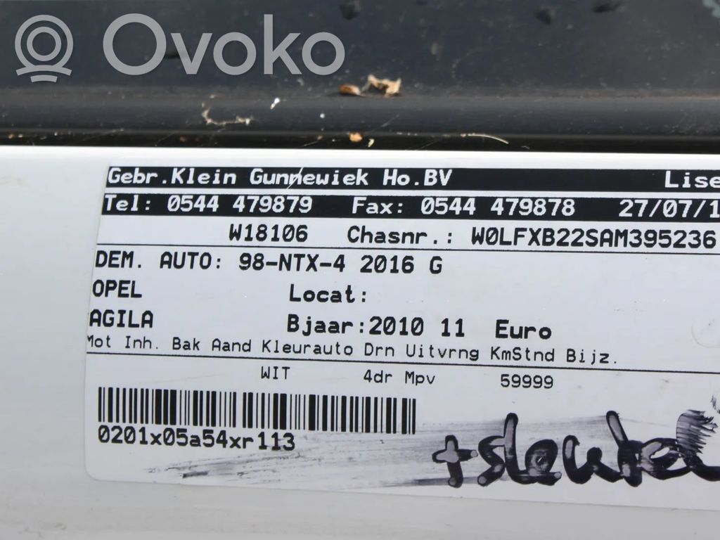 Agila B Agila  1821373KB0