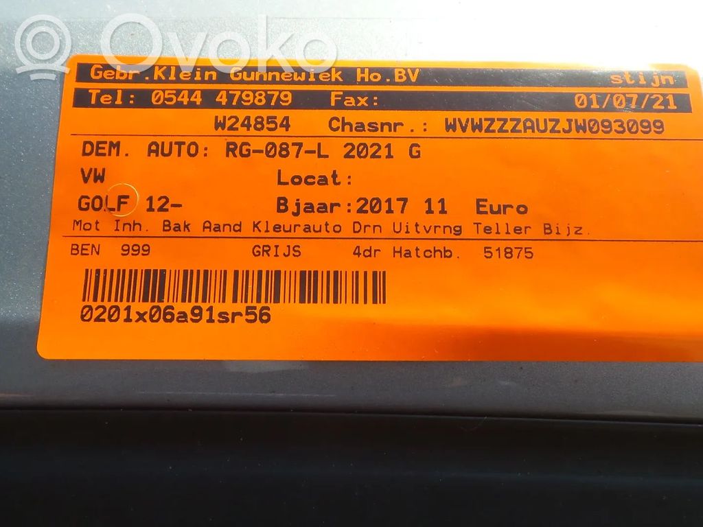 Golf VII Golf  04E906262AR