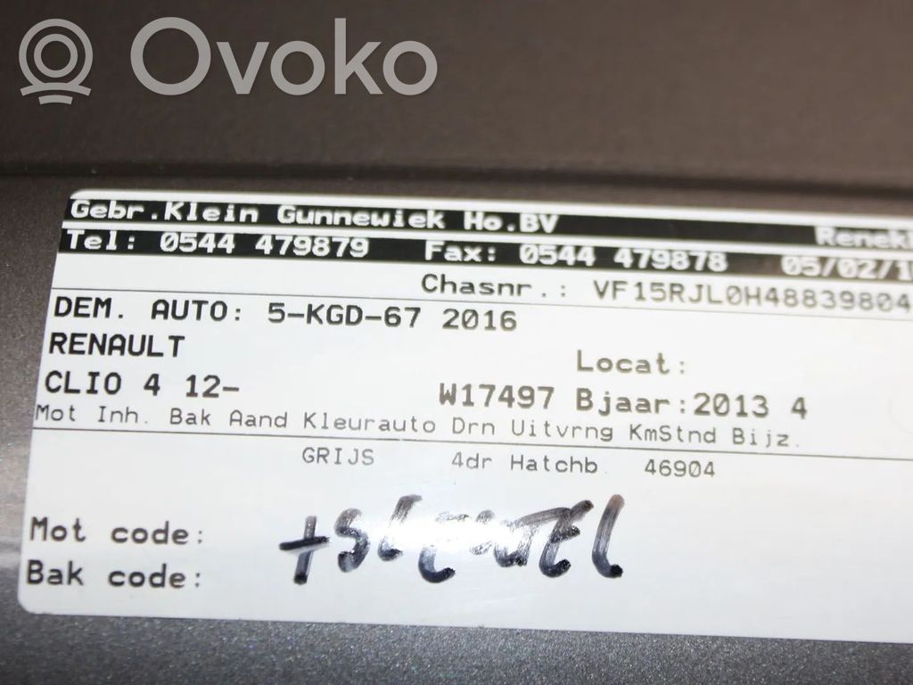 Clio IV Clio  226401632R