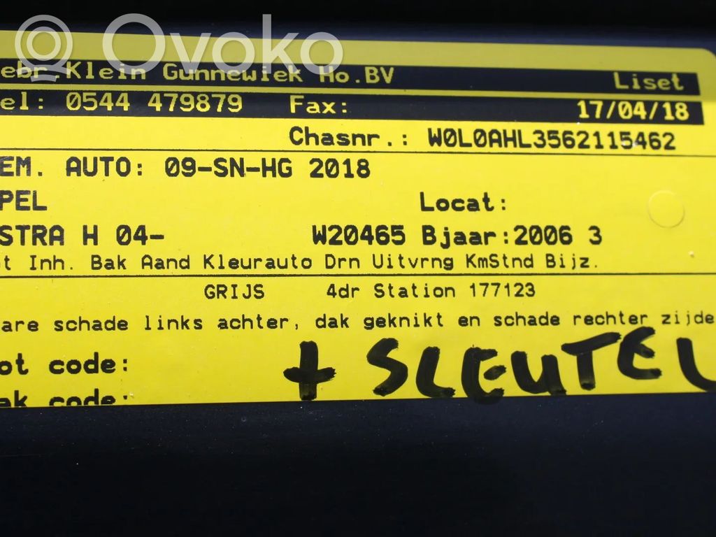 Astra H Astra  24445720