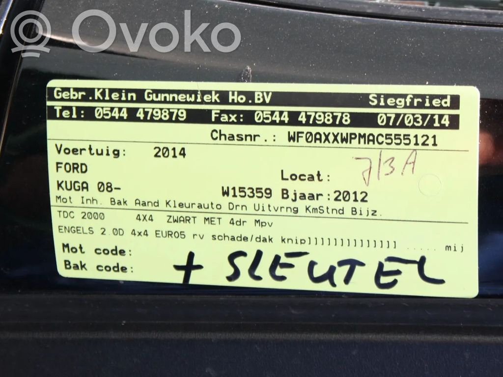 Kuga II Kuga  CV6T14B531DA