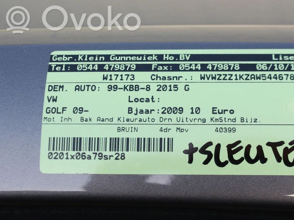 Golf VI Golf  07C906262BH