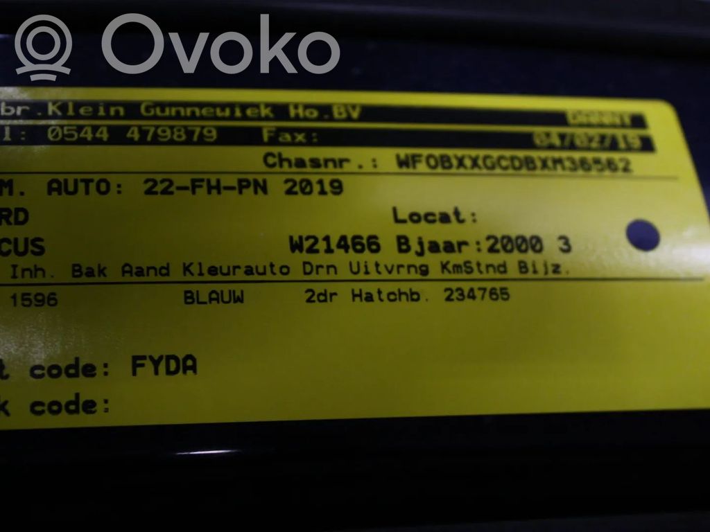 Focus Focus  98ABA611B68BN