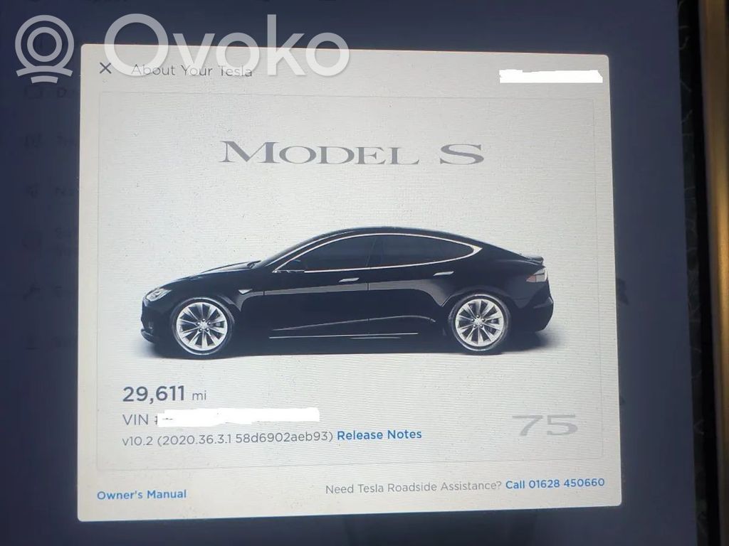 Model S Tesla Model S  2F2AB280B62AB