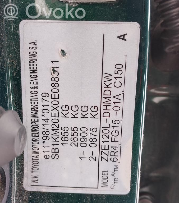 Corolla E120 E130 Corolla  281000D030BOSCH