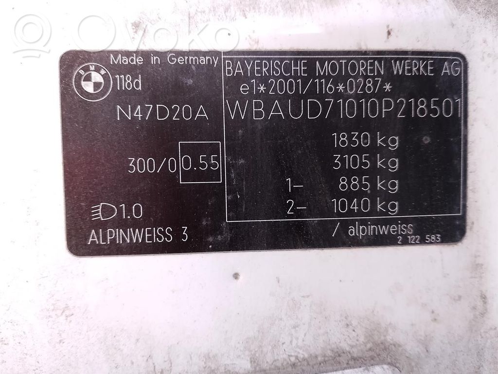 1 E81 E87 Series 1  9176882