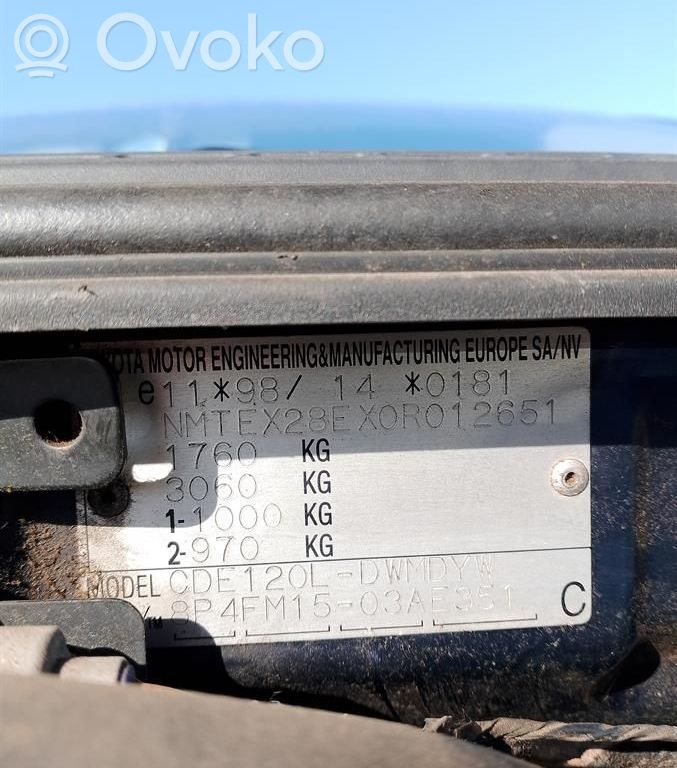 Corolla E120 E130 Corolla  0001110132