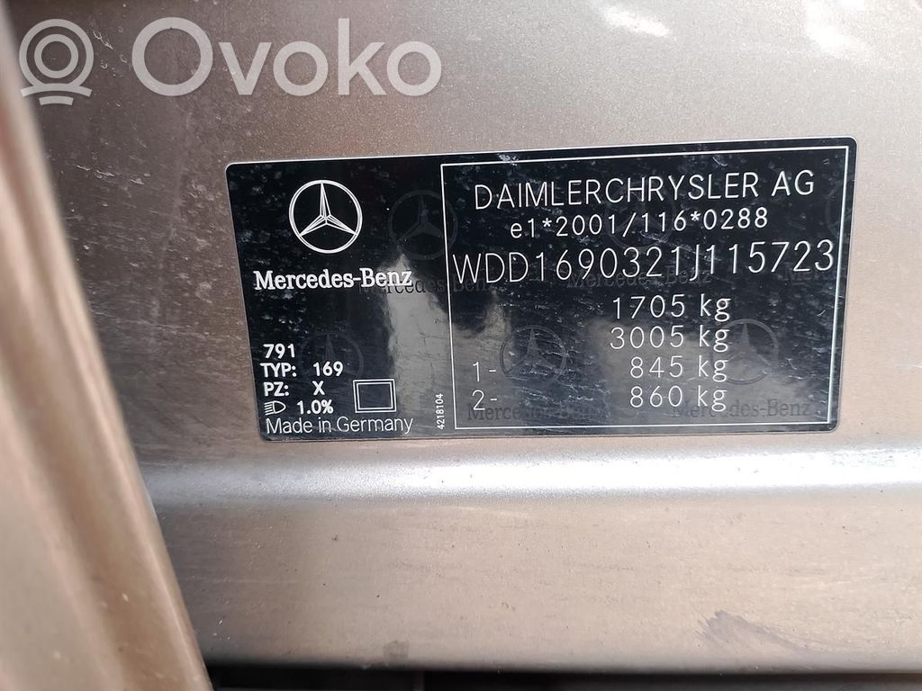 A W169 A-class  169545150804156906