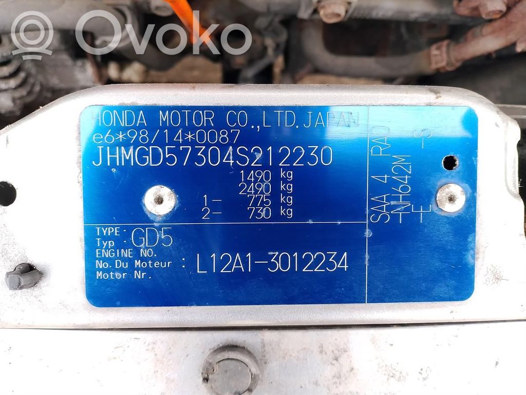Jazz Jazz  53600SAAG5