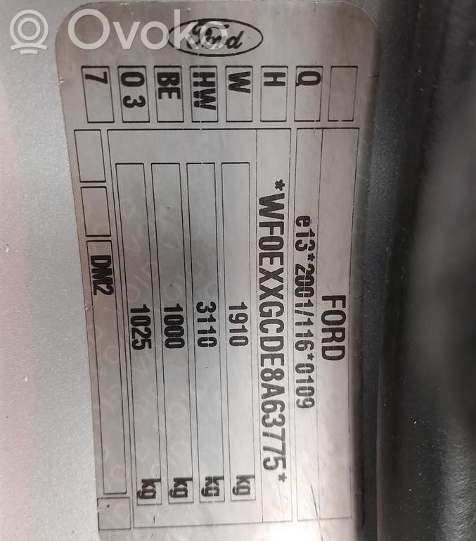 C-MAX I Focus C-MAX, C-MAX, Grand C-MAX  VP4M5U9E927DC