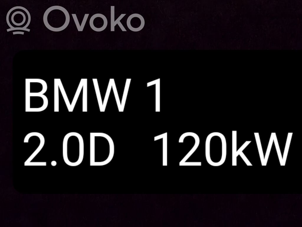 1 E81 E87 Series 1  E1010803