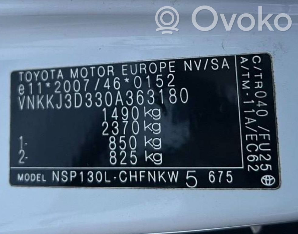 Yaris Yaris  896610DK91