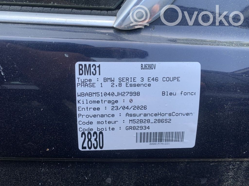 3 E46 Series 3  51168247132