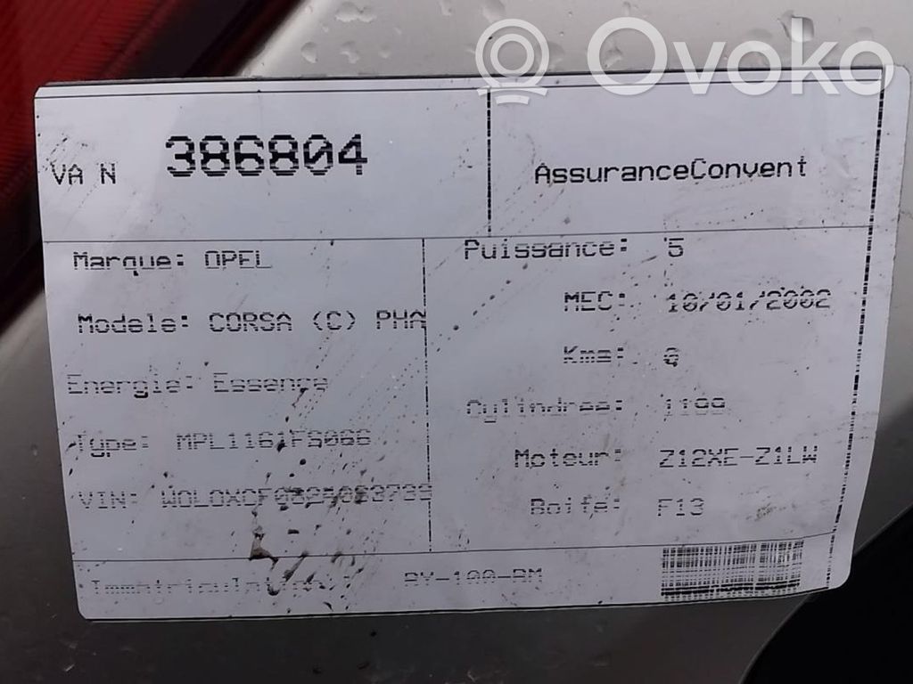 Corsa C Corsa  24459701