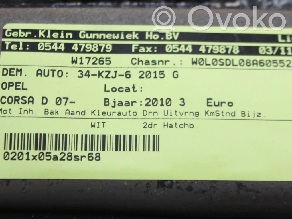 Corsa D Corsa  0374792