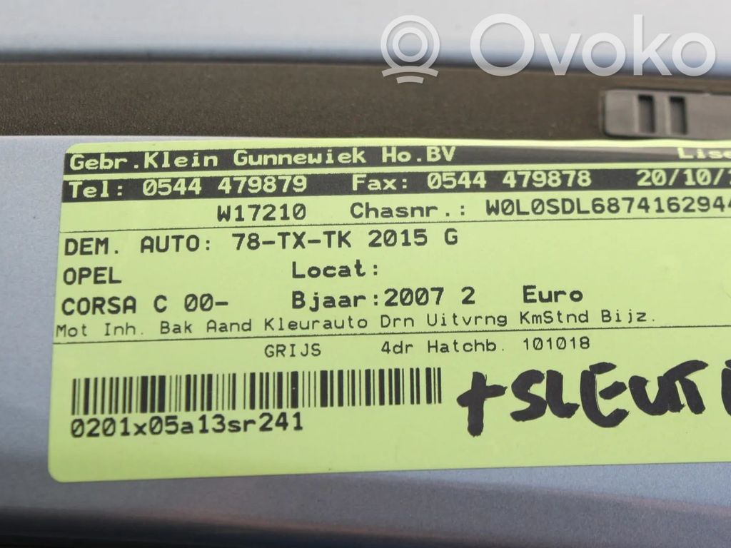 Corsa D Corsa  93189032