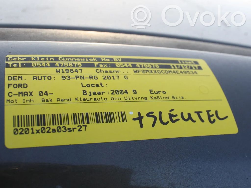 C-MAX I Focus C-MAX, C-MAX, Grand C-MAX  3M513A327BE