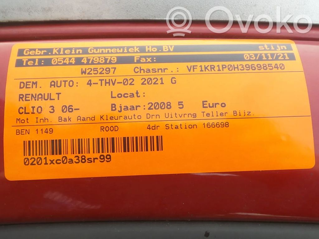 Clio III Clio  8200717140