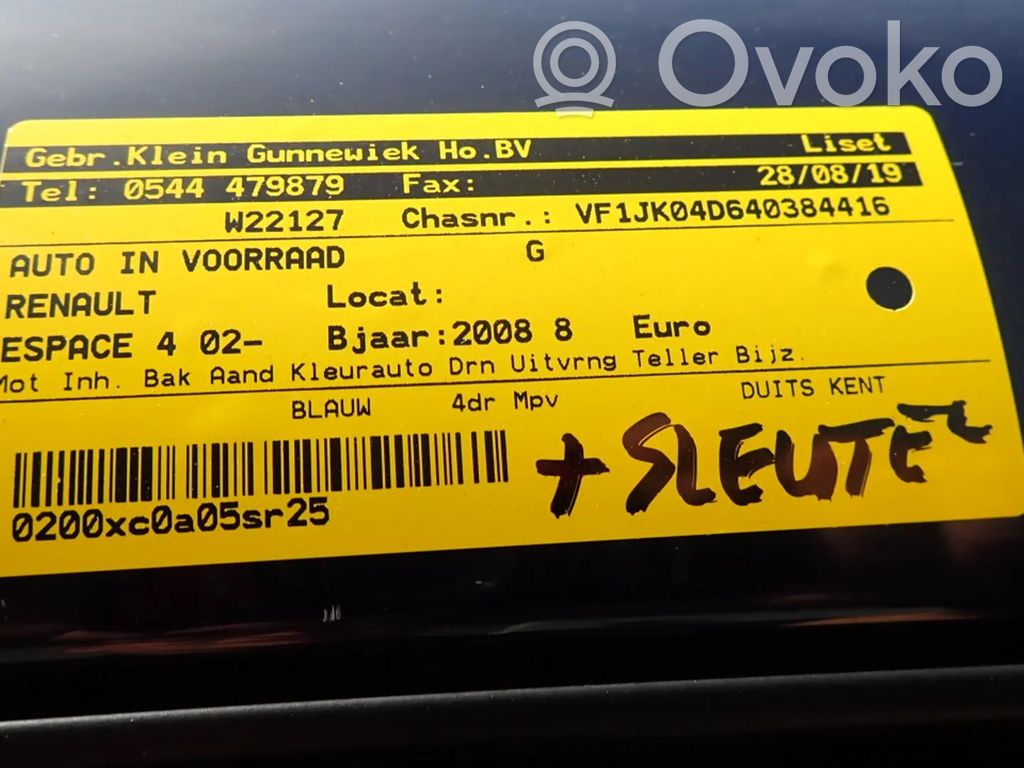 Espace IV Espace  8200356205